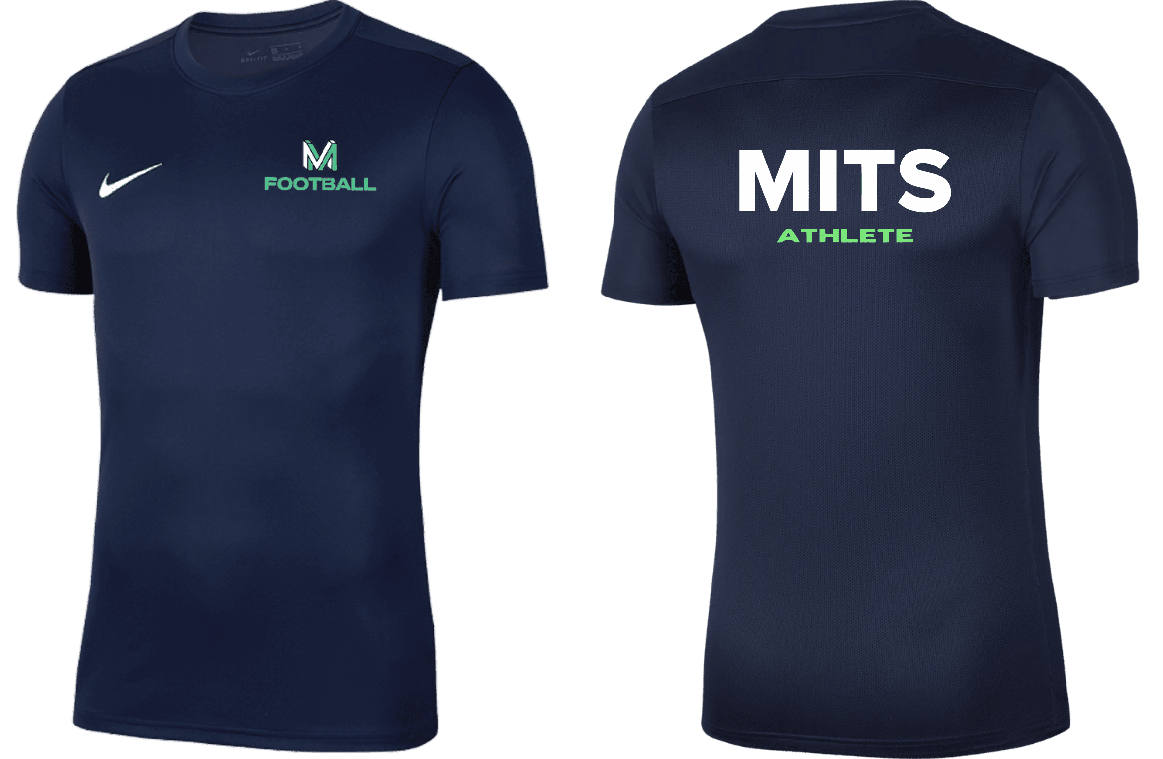 MITS FOOTBALL Youth Park 7 Jersey (BV6741-410) MITS Nike Club Zone
