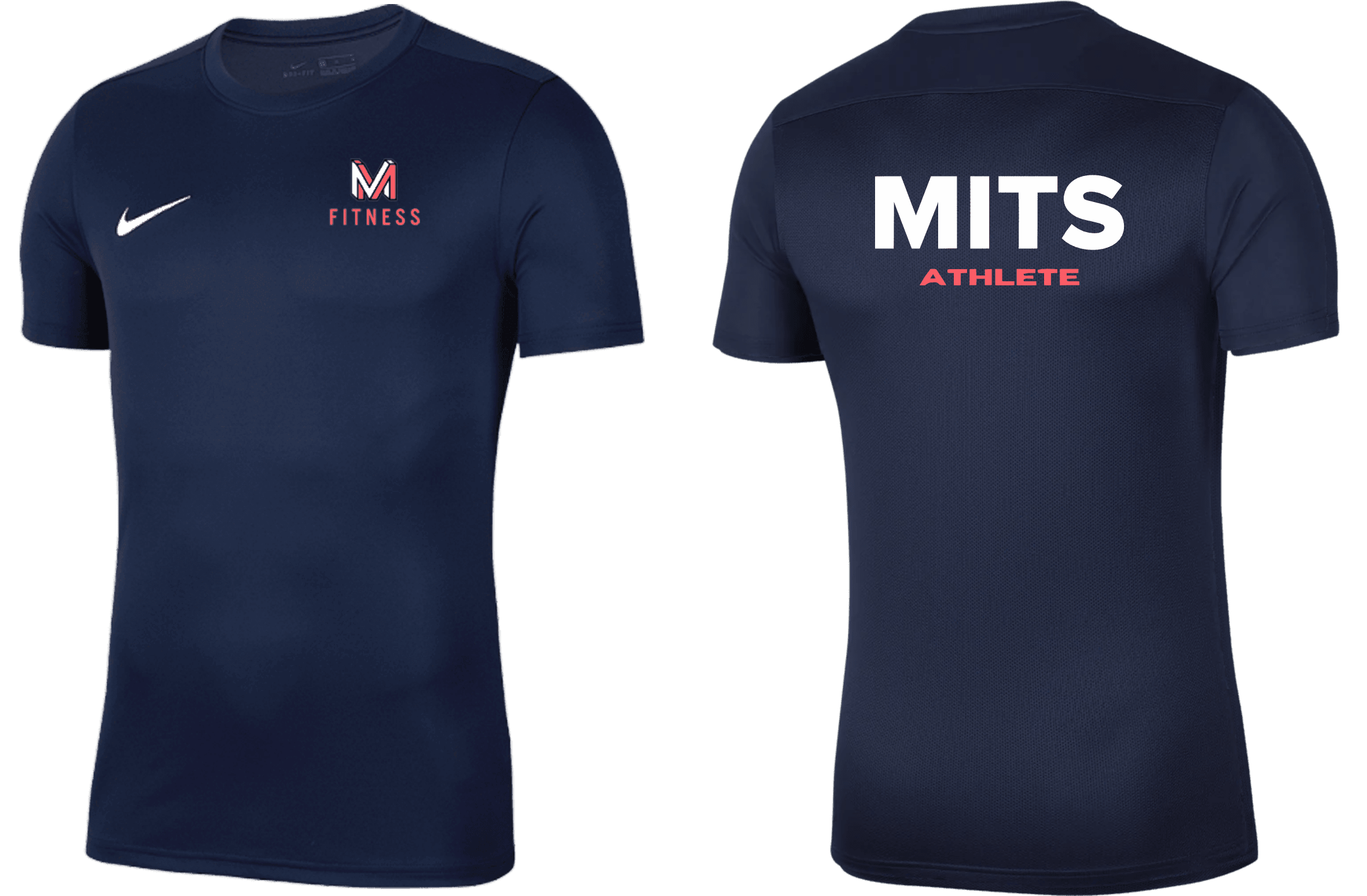 MITS FITNESS Men's Park 7 Jersey (BV6708-410) MITS Nike Club Zone
