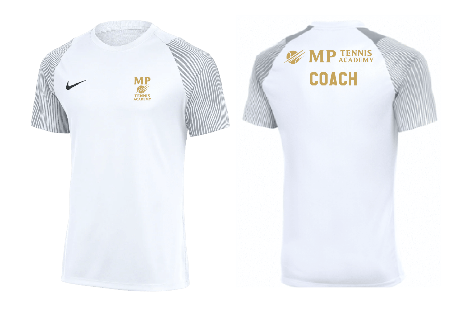 MP TENNIS ACADEMY COACH Men's Dri-FIT Academy 2 Jersey (HV8160-105) MP TENNIS ACADEMY Nike Club Zone