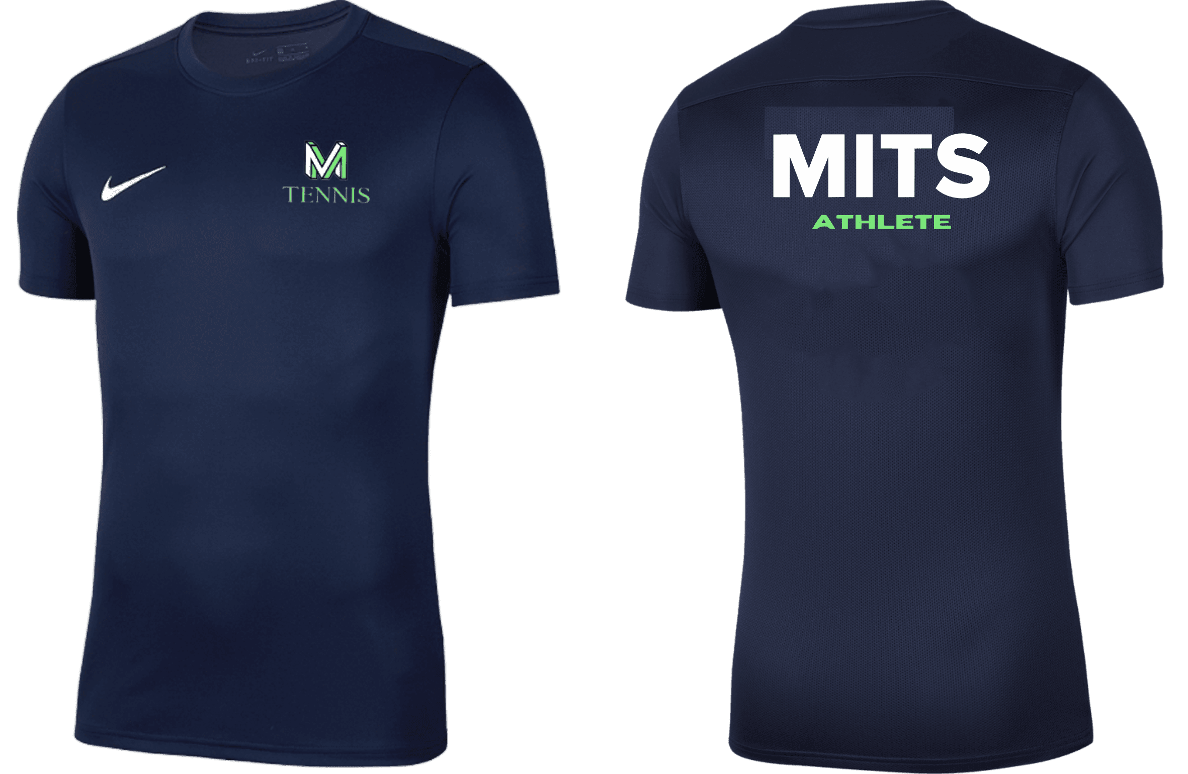 MITS TENNIS Youth Park 7 Jersey (BV6741-410) MITS Nike Club Zone