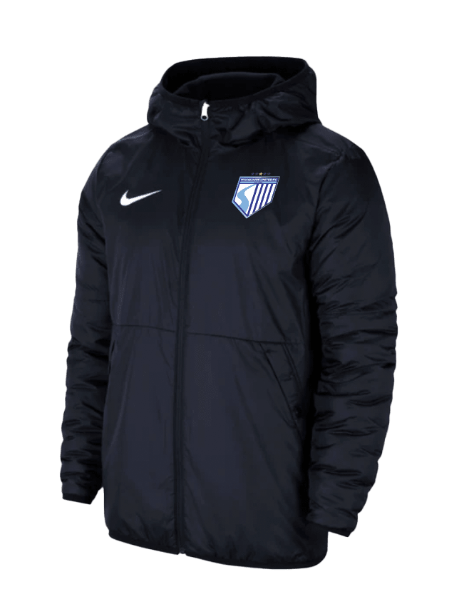 MACQUARIE UNITED FC Men's Therma Repel Park Jacket (CW6157-451) MACQUARIE UNITED FC Nike Club Zone