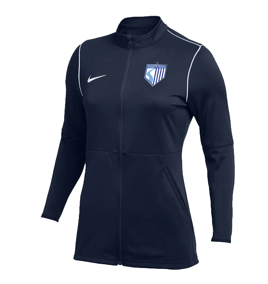MACQUARIE UNITED FC Women's Park 20 Track Jacket (BV6899-410) MACQUARIE UNITED FC Nike Club Zone