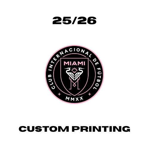 Inter Miami 25/26 - Custom Printing Customisation Ultra Football