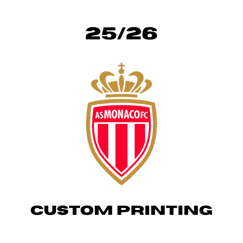 AS Monaco 25/26 - Custom Printing