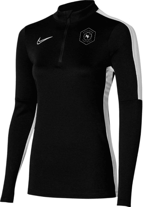 NORTHERN FOOTBALL Women's Academy 23 Drill Top (DR1354-010) NORTHERN FOOTBALL Nike Club Zone