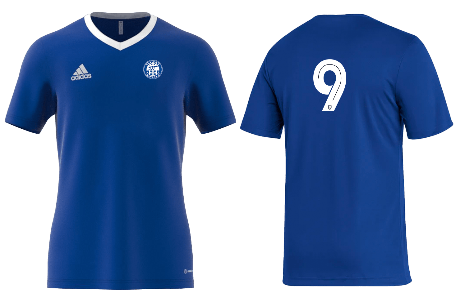 OAKLEIGH CANNONS FC Entrada 22 Jersey - Community (HG6283) OAKLEIGH CANNONS FC Adidas Club Zone