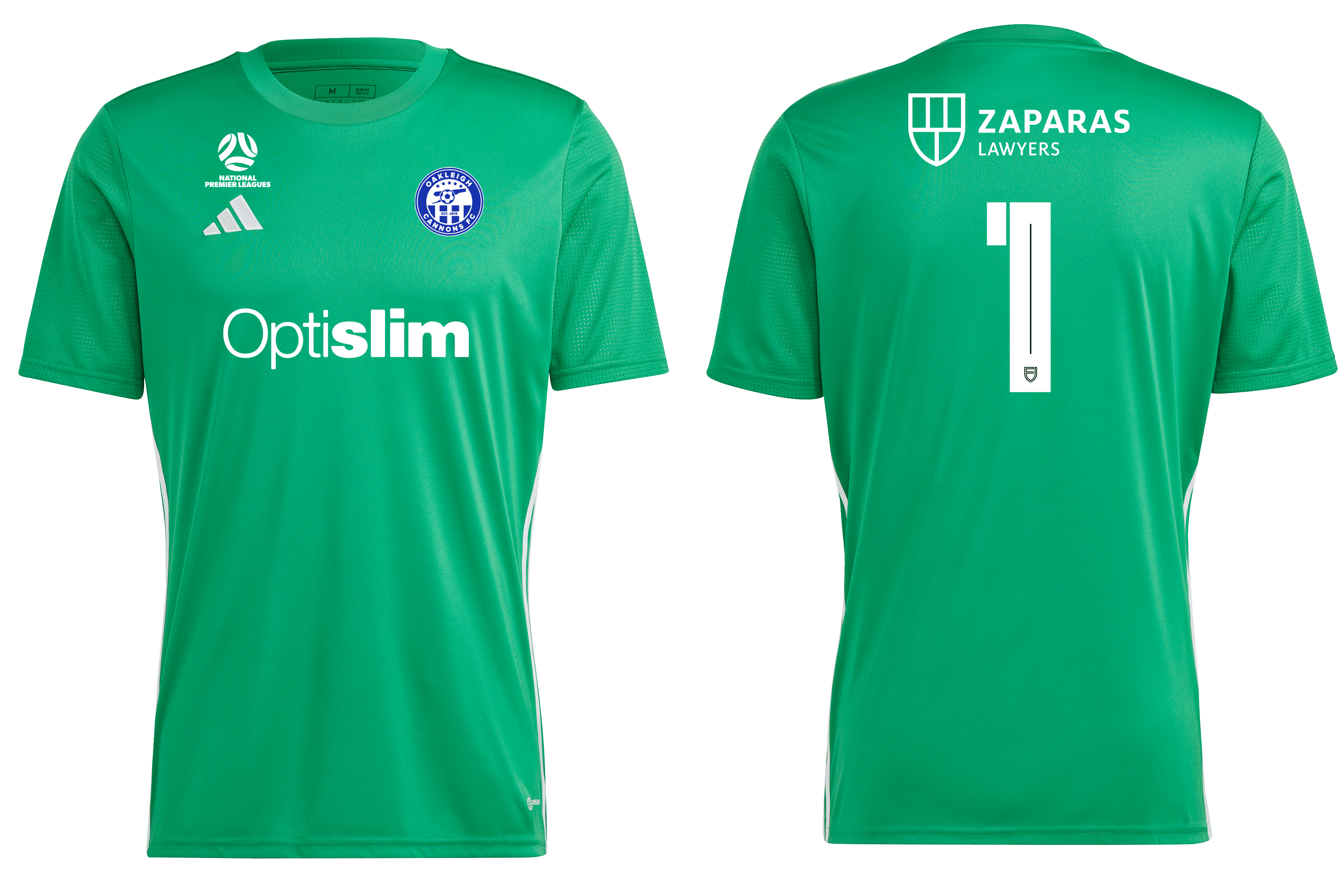 OAKLEIGH CANNONS FC Tabela 23 Youth Jersey - GK Kit (IA9157) OAKLEIGH CANNONS FC Adidas Club Zone