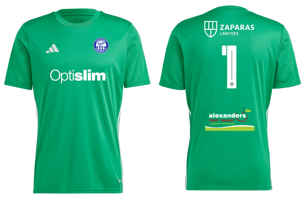 OAKLEIGH CANNONS FC Tabela 23 Youth Jersey (IA9157) OAKLEIGH CANNONS FC Adidas Club Zone
