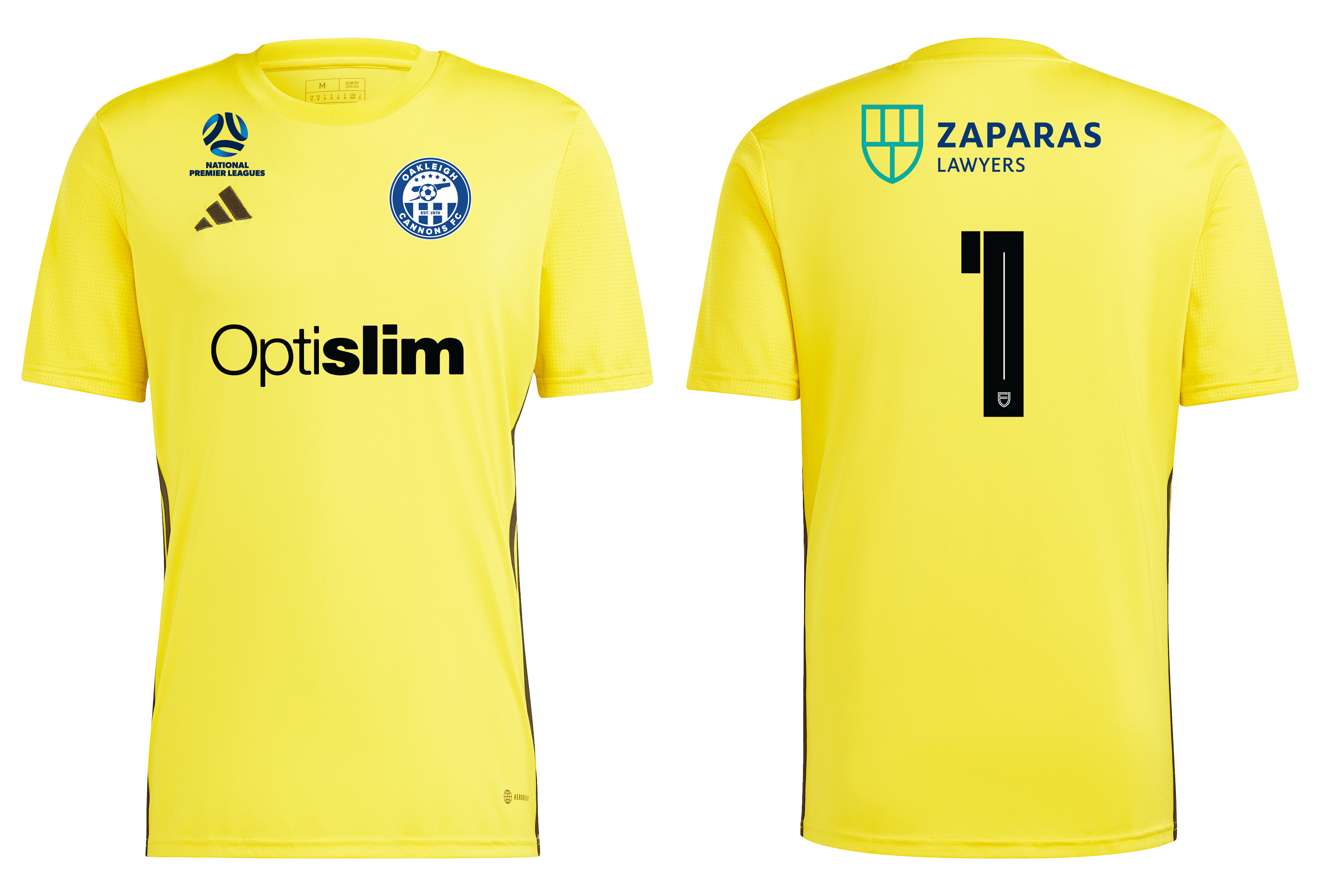OAKLEIGH CANNONS FC Tabela 23 Youth Jersey - GK Kit (IA9156) OAKLEIGH CANNONS FC Adidas Club Zone