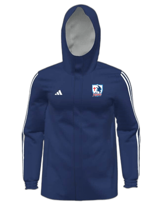 OLQP FALCONS  Mi Adidas 23 All Weather Jacket Youth (HR4235-NAVY)