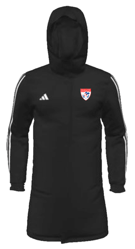 PAGEWOOD FC  Mi Adidas 23 Stadium Jacket Mens (HT6465-BLACK)