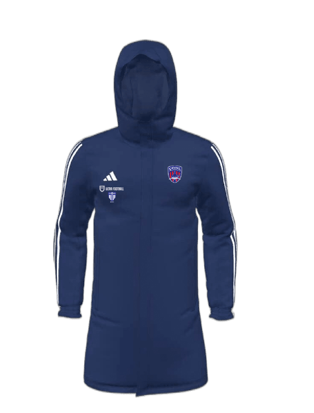 PORT MELBOURNE SC Mi Adidas 23 Stadium Jacket Mens (HT6465-NAVY) PORT MELBOURNE SC Adidas Club Zone
