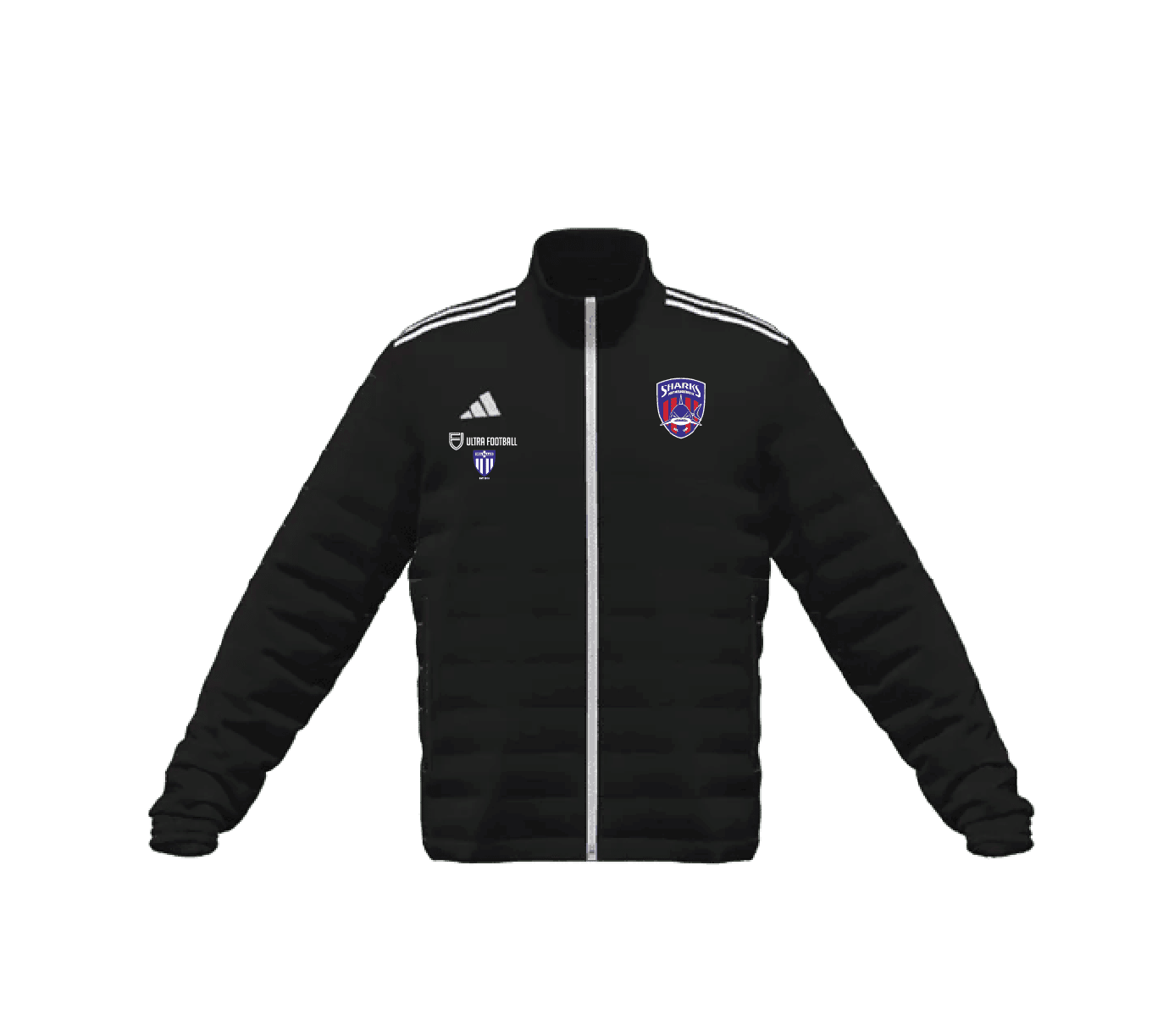 PORT MELBOURNE SC Mi Entrada 22 Puffer Jacket Mens (IT2320-BLACK) PORT MELBOURNE SC Adidas Club Zone