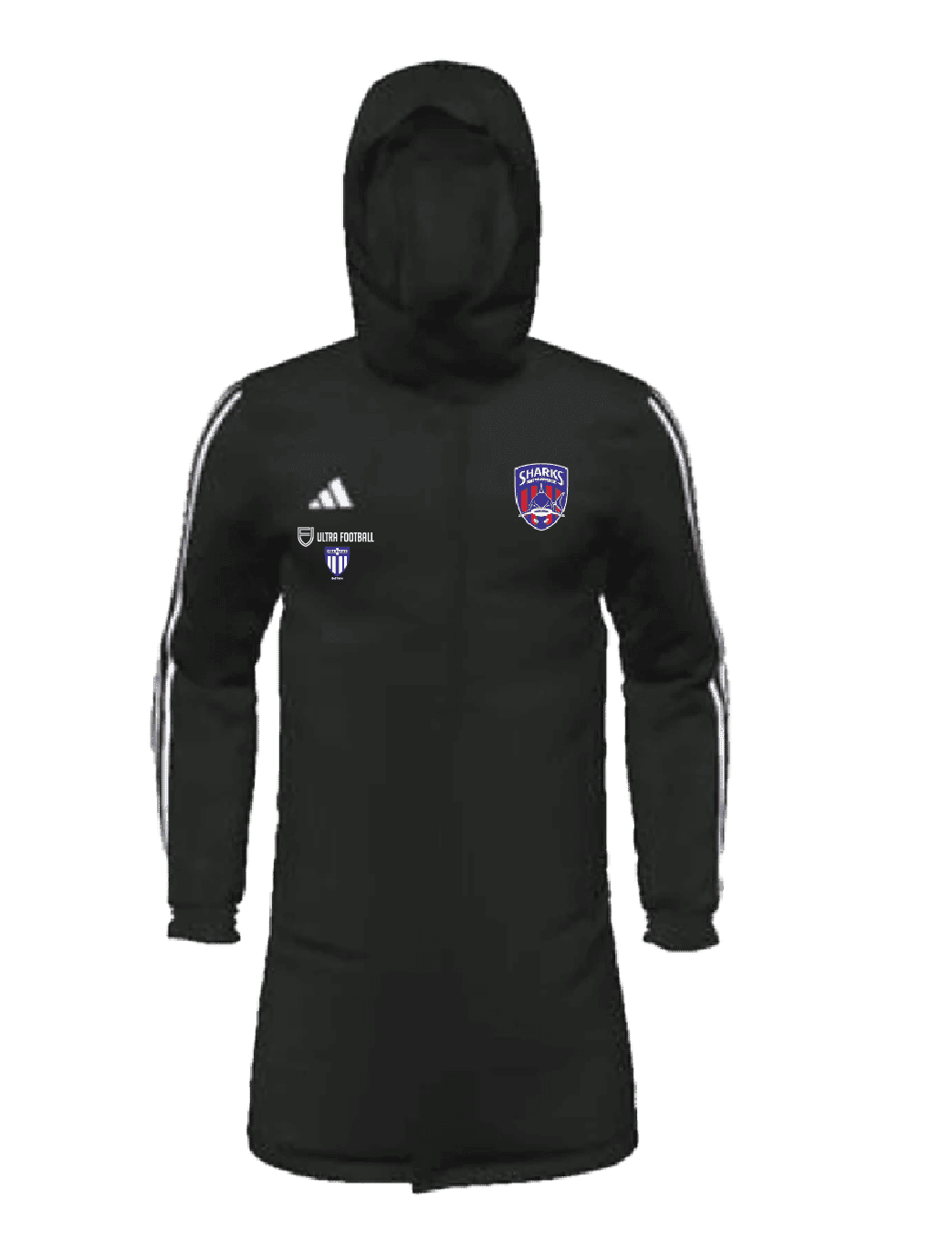 PORT MELBOURNE SC Mi Adidas 23 Stadium Jacket Mens (HT6465-BLACK) PORT MELBOURNE SC Adidas Club Zone