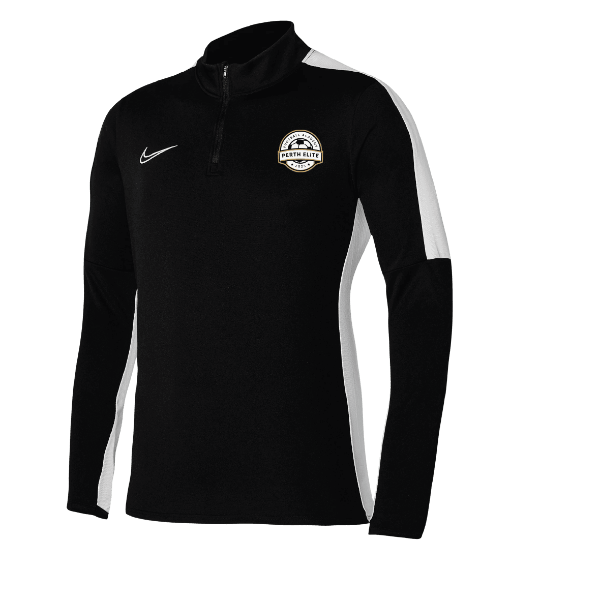 PERTH ELITE FOOTBALL ACADEMY Men's Academy 23 Drill Top (DR1352-010) PERTH ELITE FOOTBALL ACADEMY Nike Club Zone