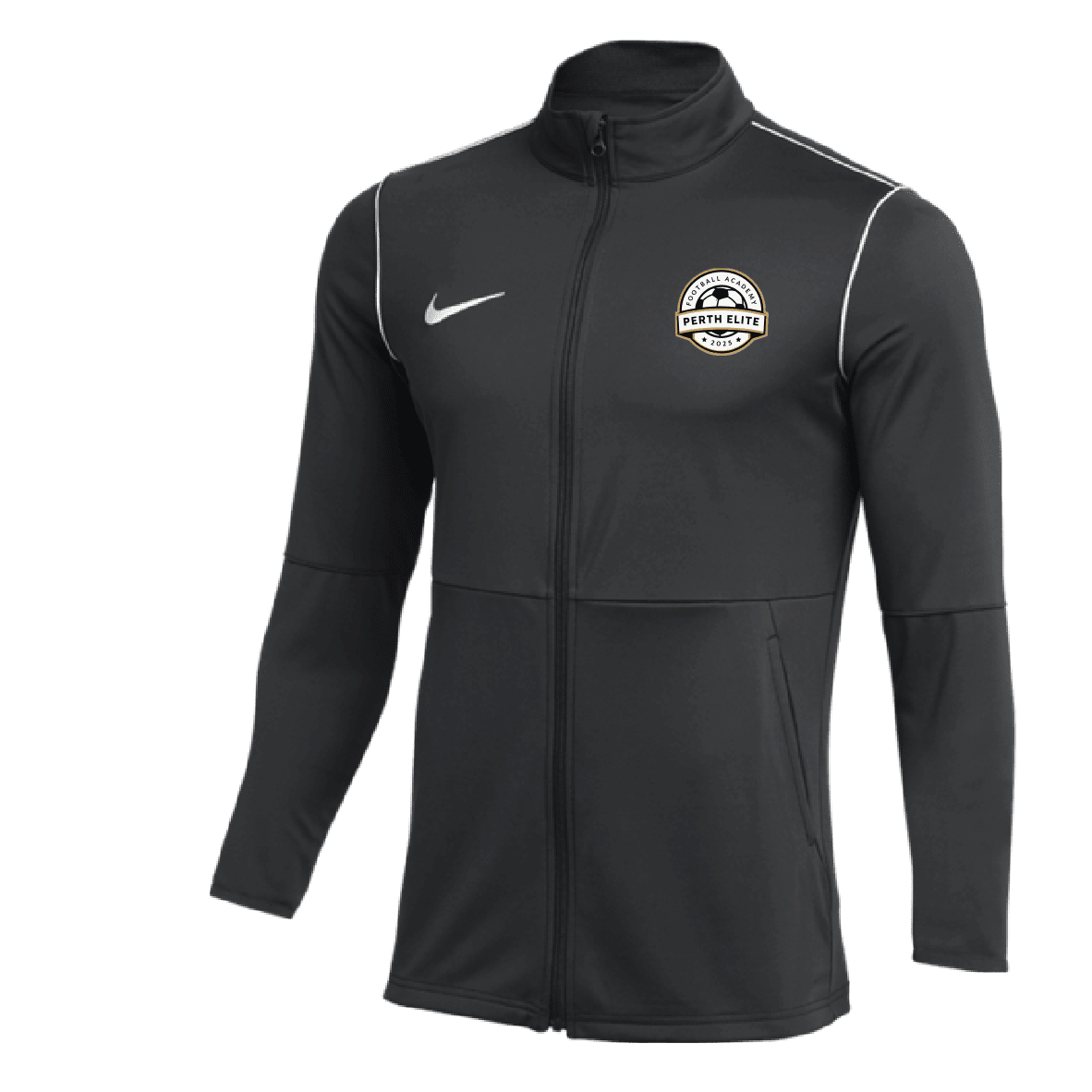 PERTH ELITE FOOTBALL ACADEMY Men's Park 20 Track Jacket (FJ3022-010) PERTH ELITE FOOTBALL ACADEMY Nike Club Zone