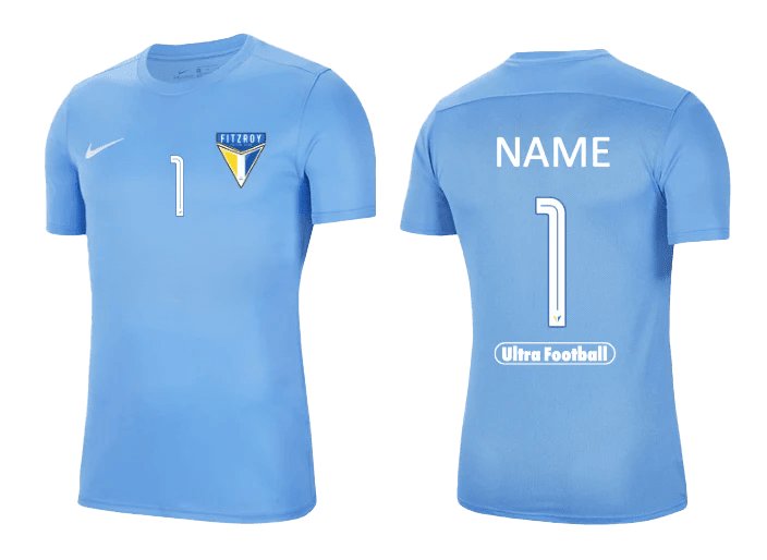 FITZROY FC Men's Park 7 Jersey - GK Kit (BV6708-412) FITZROY FC Nike Club Zone