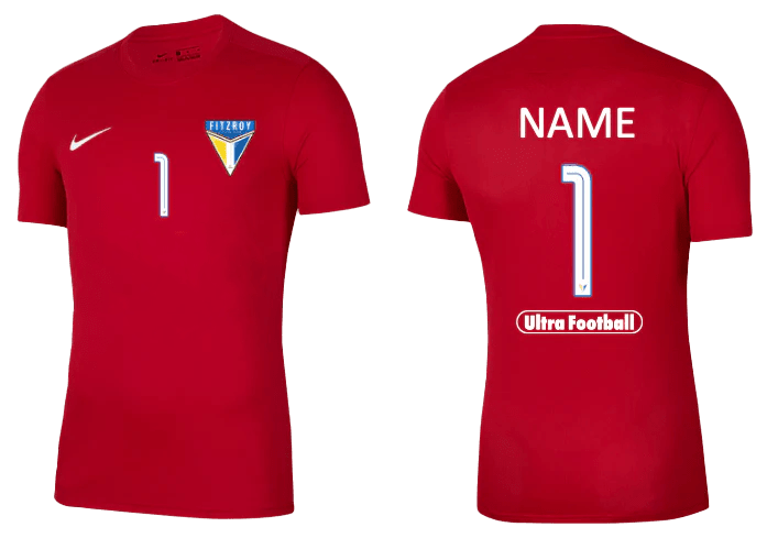 FITZROY FC Youth Park 7 Jersey - GK Kit (BV6741-657) FITZROY FC Nike Club Zone
