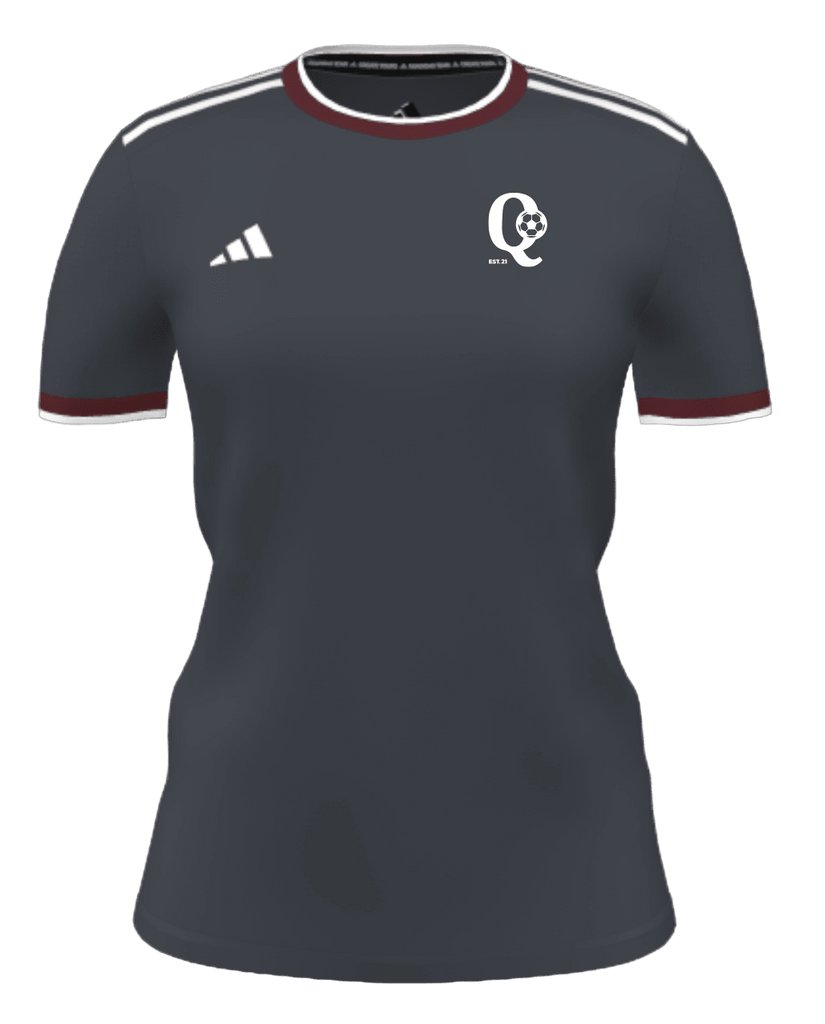 QUEENSLAND FOOTBALL CULTURE Adidas Mi Competition Women's Jersey (GK6319-QFC-GREY-2404)