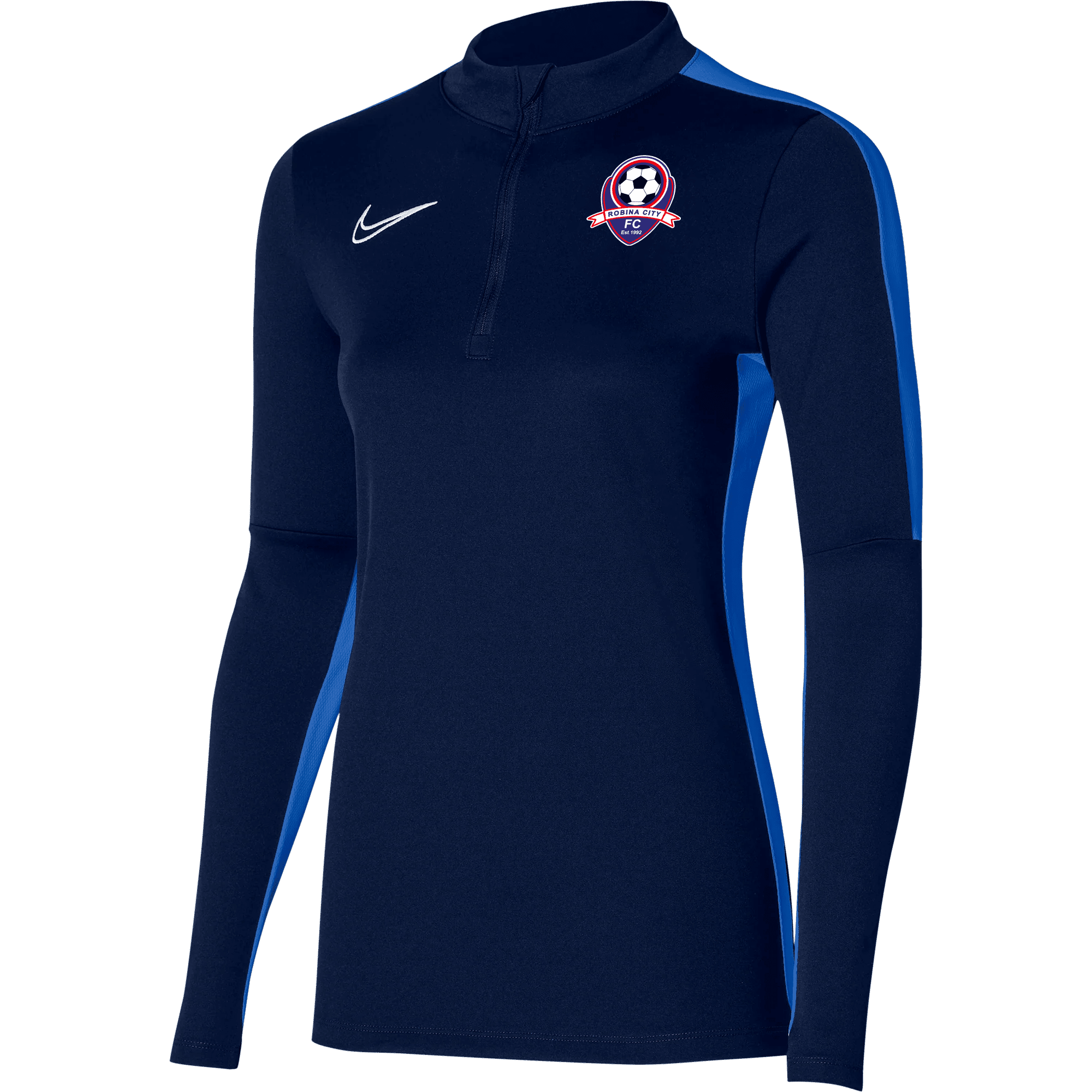 ROBINA CITY SC Women's Academy 23 Drill Top (DR1354-451) ROBINA CITY SC Nike Club Zone
