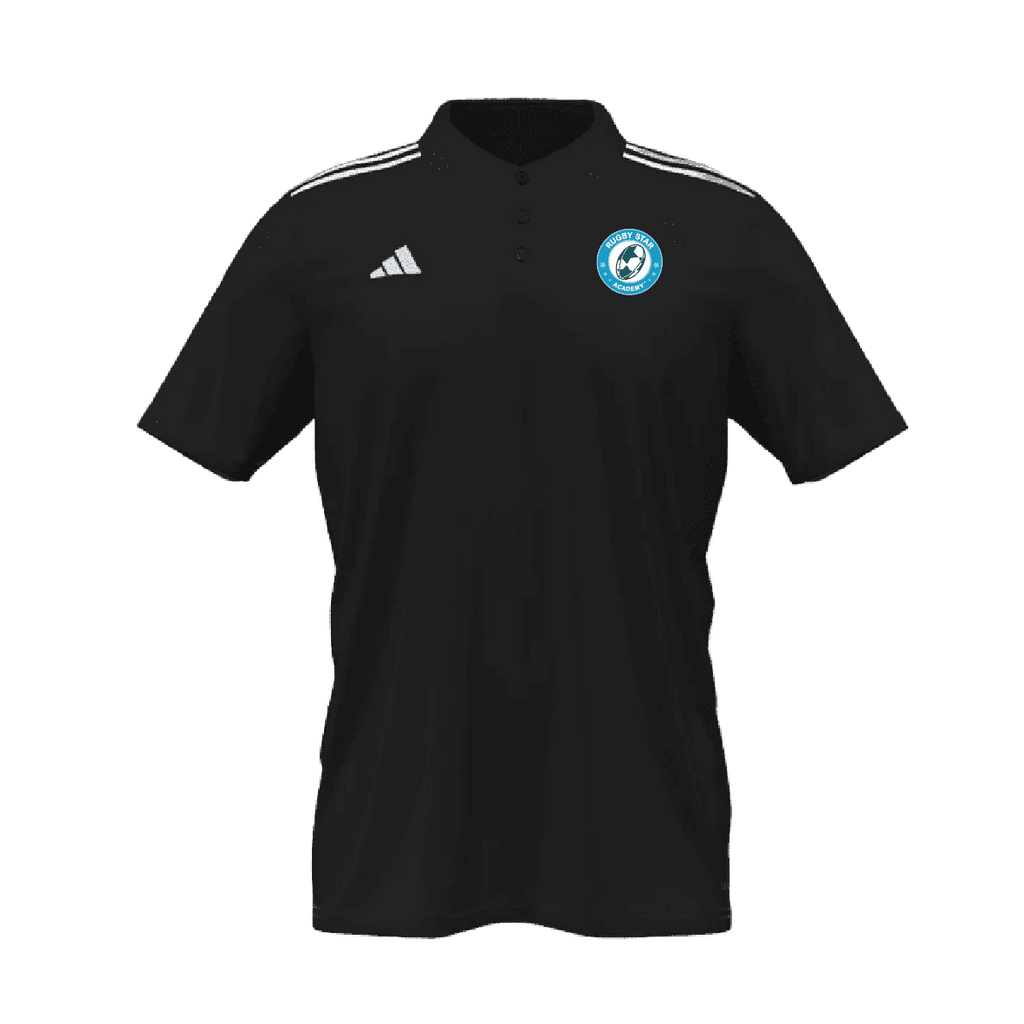 RUGBY STAR ACADEMY  Adidas Mi Entrada 22 Polo Mens (IA0419-BLACK)