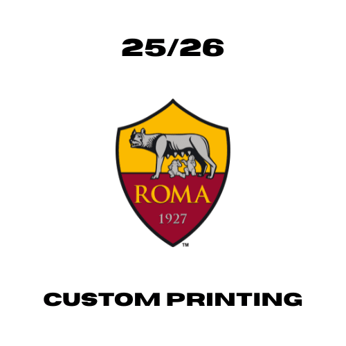 AS Roma 25/26 - Custom Printing