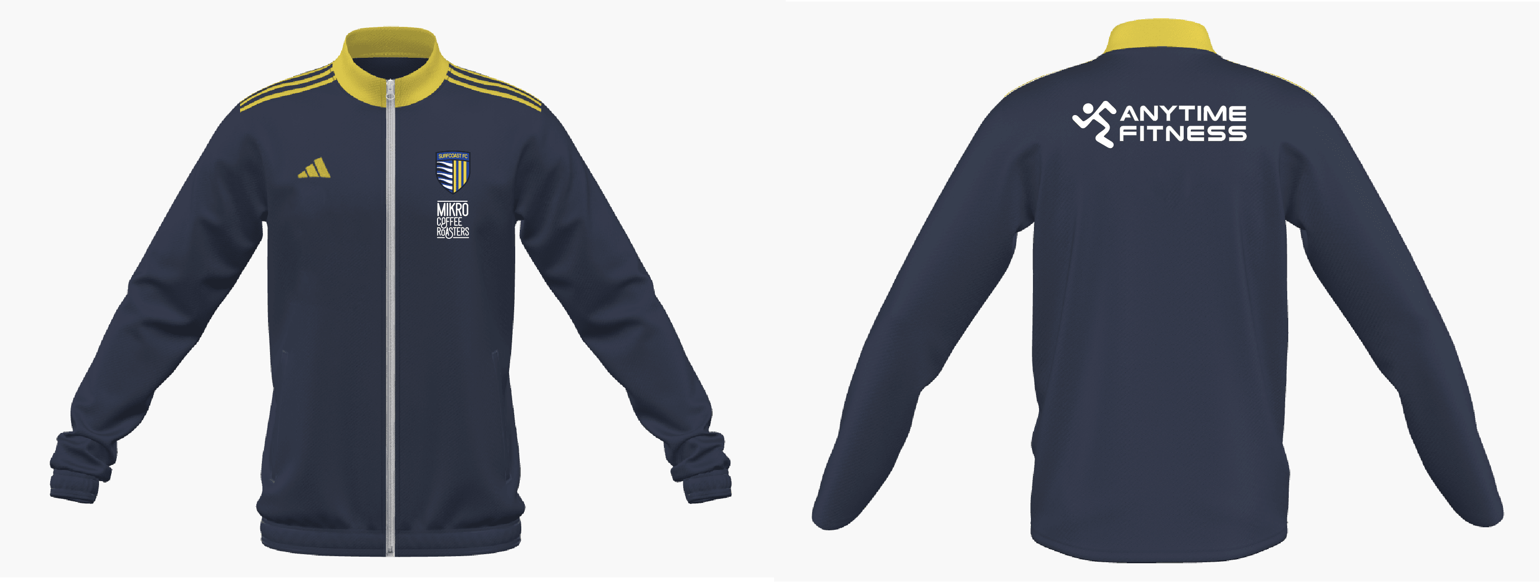 SURF COAST FC Adidas Men's Mi Entrada 22 Track Jacket (IA0416-SCFC-2125) SURF COAST FC Adidas Club Zone