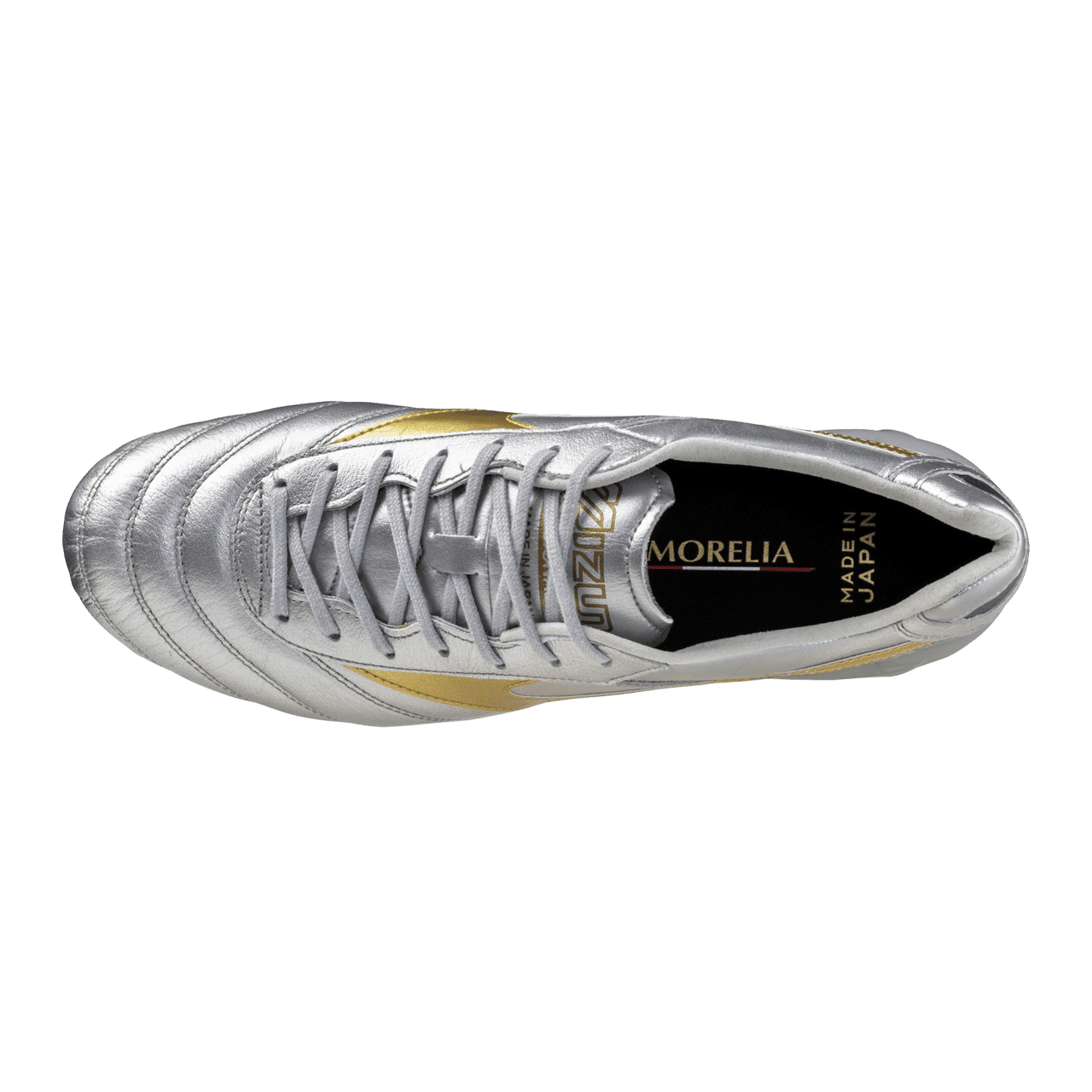 Morelia DNA Japan FG - Platinum Silver Pack (P1GA251004) Footwear Mizuno