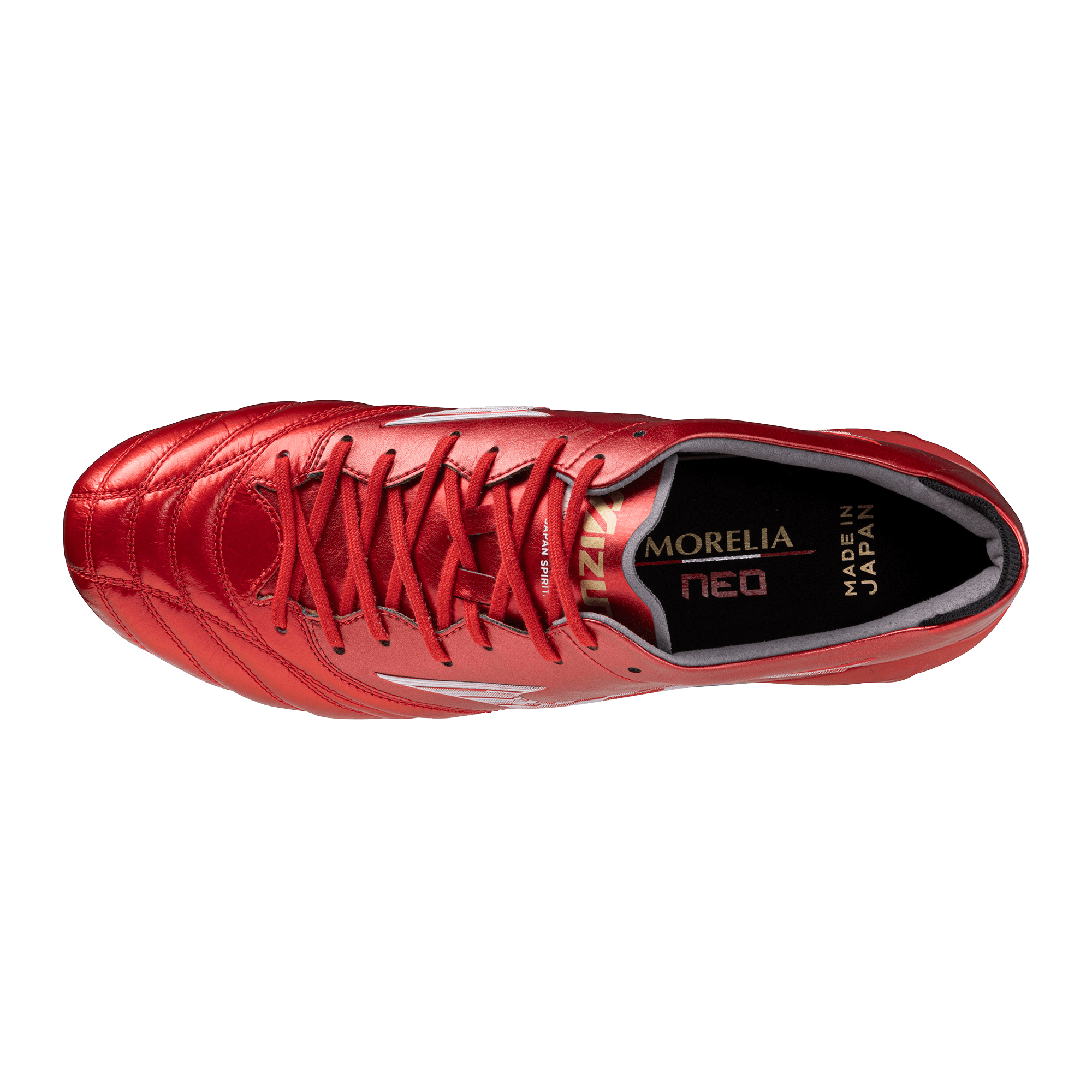 Morelia Neo IV Japan FG - Ruby Red Pack (P1GA253060) Footwear Mizuno