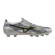 Alpha II Japan FG - Platinum Silver Pack (P1GA256004) Footwear Mizuno