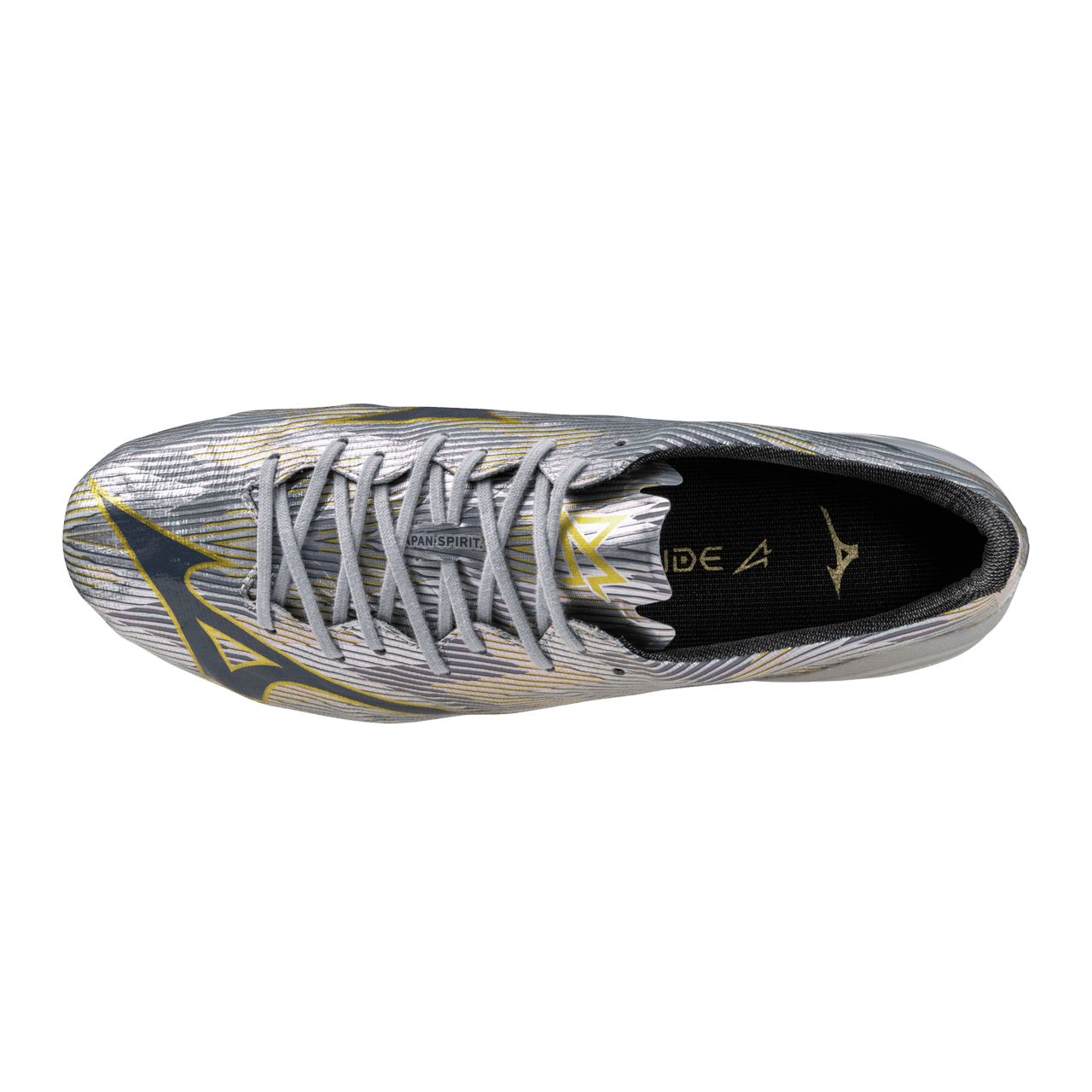 Alpha II Japan FG - Platinum Silver Pack (P1GA256004) Footwear Mizuno