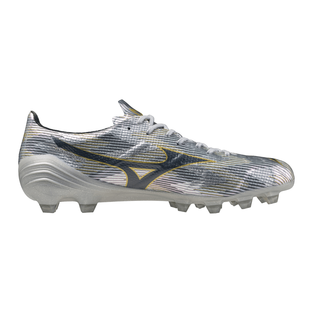Alpha II Elite FG - Platinum Silver Pack (P1GA256204) Footwear Mizuno
