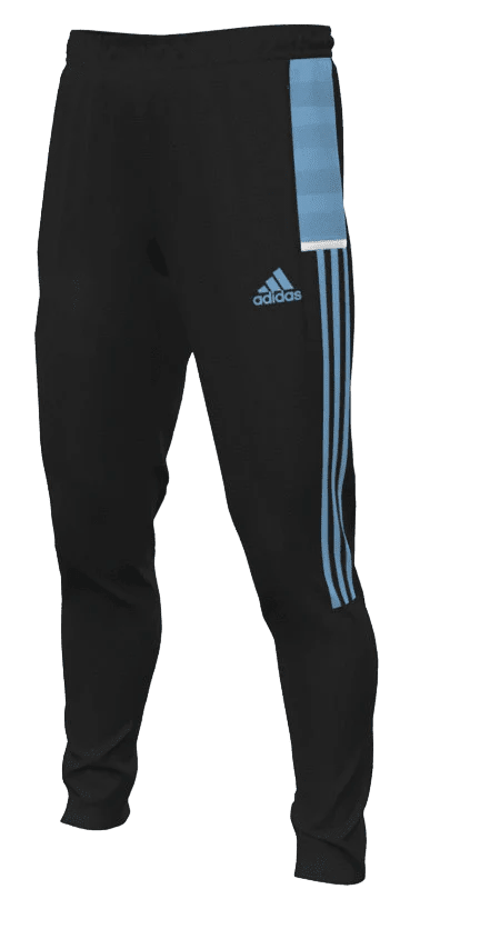 Kids Track Pants (DW6757-BLKBLUE)