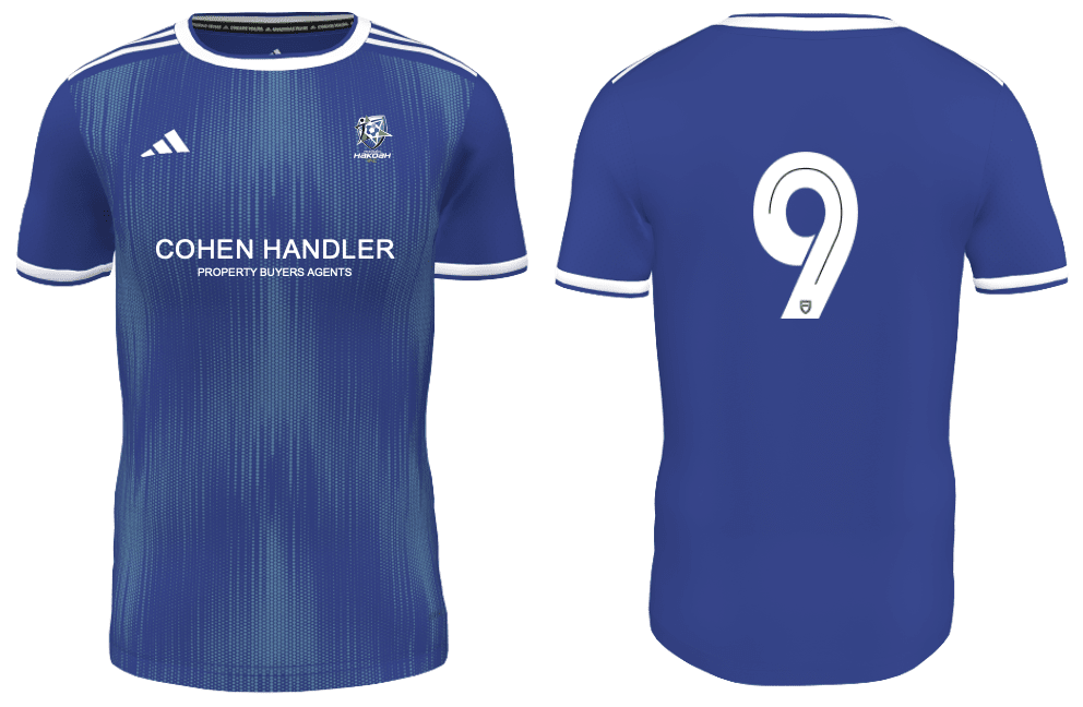 MACCABI NSW SOCCER Adidas Men's Mi Competition Jersey (GL7248-MNSW-2277) MACCABI NSW SOCCER Adidas Club Zone