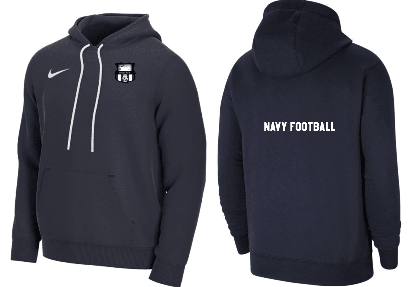 NAVY FFA Men's Park 20 Hoodie (CW6894-451) NAVY FFA Nike Club Zone