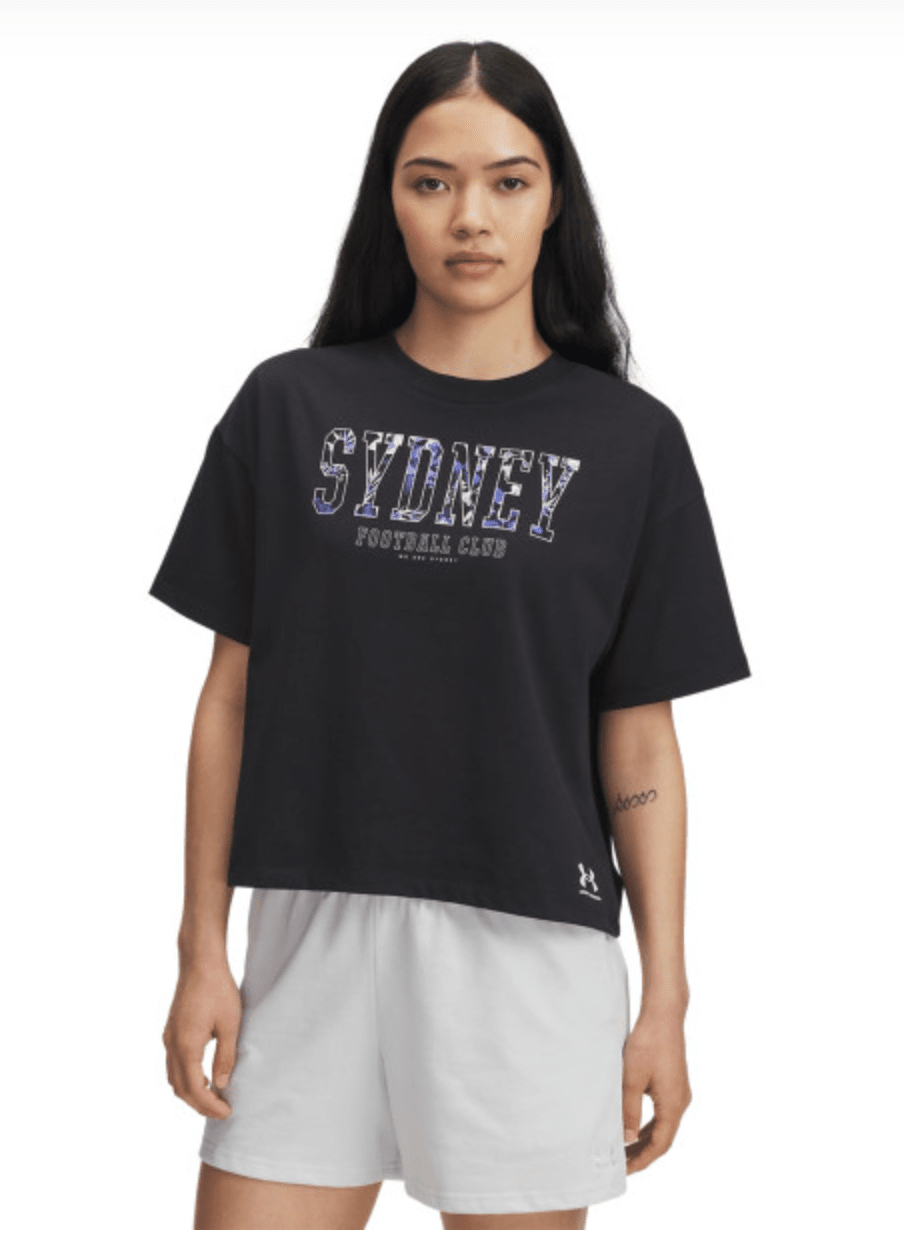 Sydney FC 25/26 Women's Jacaranda Tee (6005373-002) Apparel Under Armour