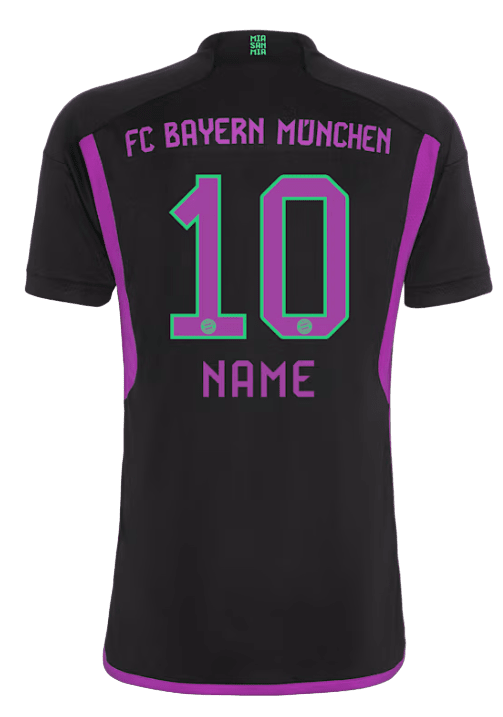 FC Bayern Munich Away Jersey 23/24 - Custom Printing - PURPLE
