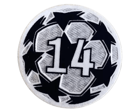 Badge Real Madrid Champions League 14x (badge-realmadrid-14x)