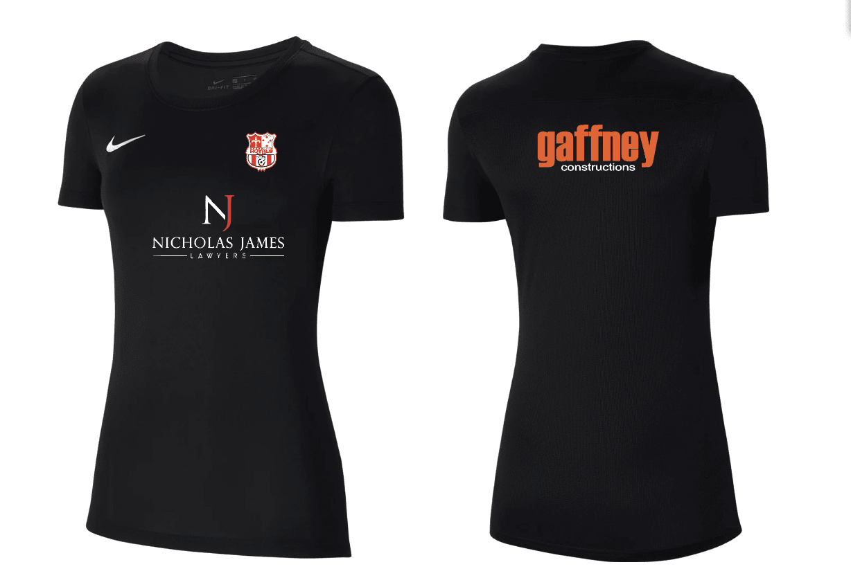 ESSENDON ROYALS Youth Park 7 Jersey - Girls Community Training Kit (BV6741-010) ESSENDON ROYALS Nike Club Zone