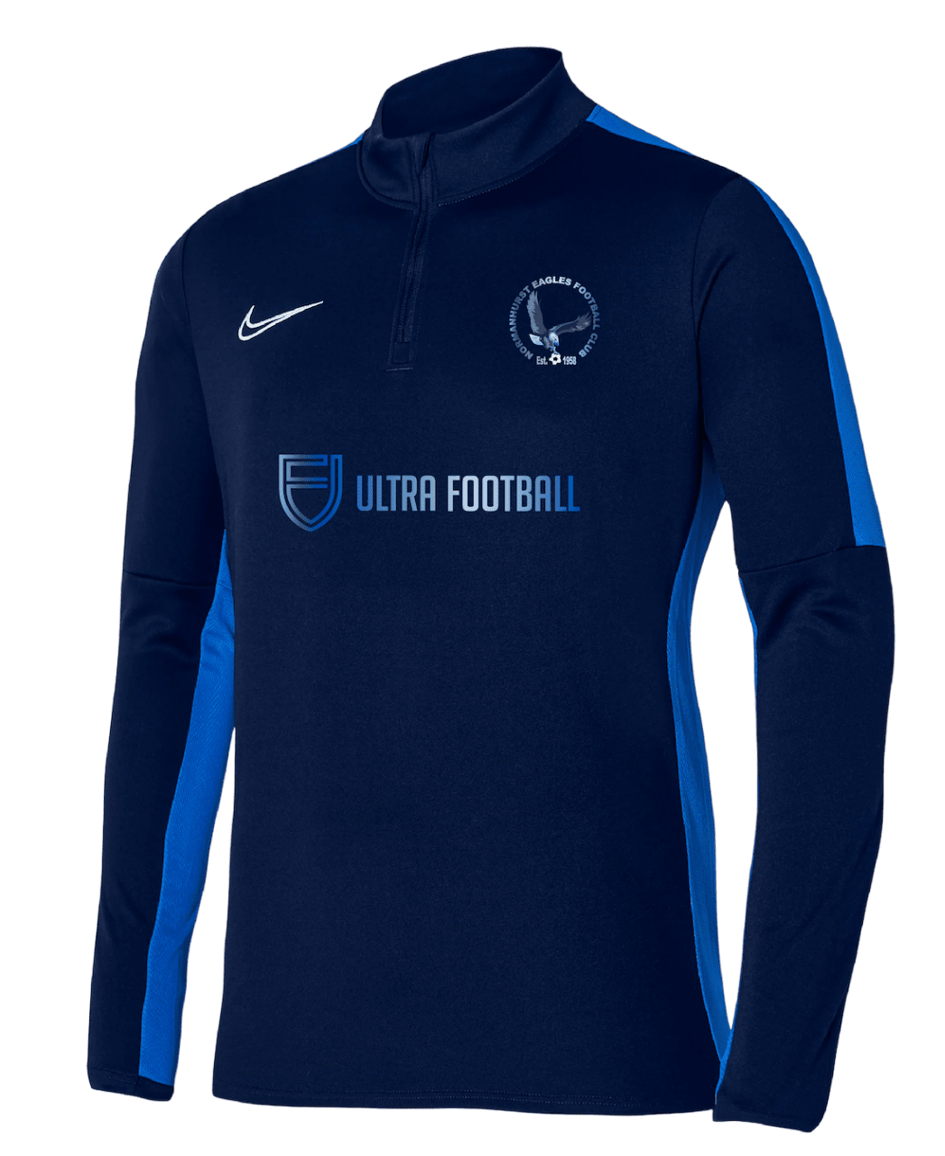 NORMANHURST EAGLES Men's Academy 23 Drill Top (DR1352-451) NORMANHURST EAGLES Nike Club Zone