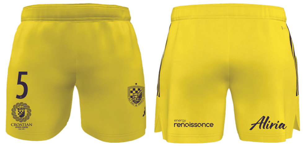 GOLD COAST KNIGHTS Youth Condivo Home Goalkeeper Shorts (HB5389-755-2246) GOLD COAST KNIGHTS 2 Adidas Club Zone