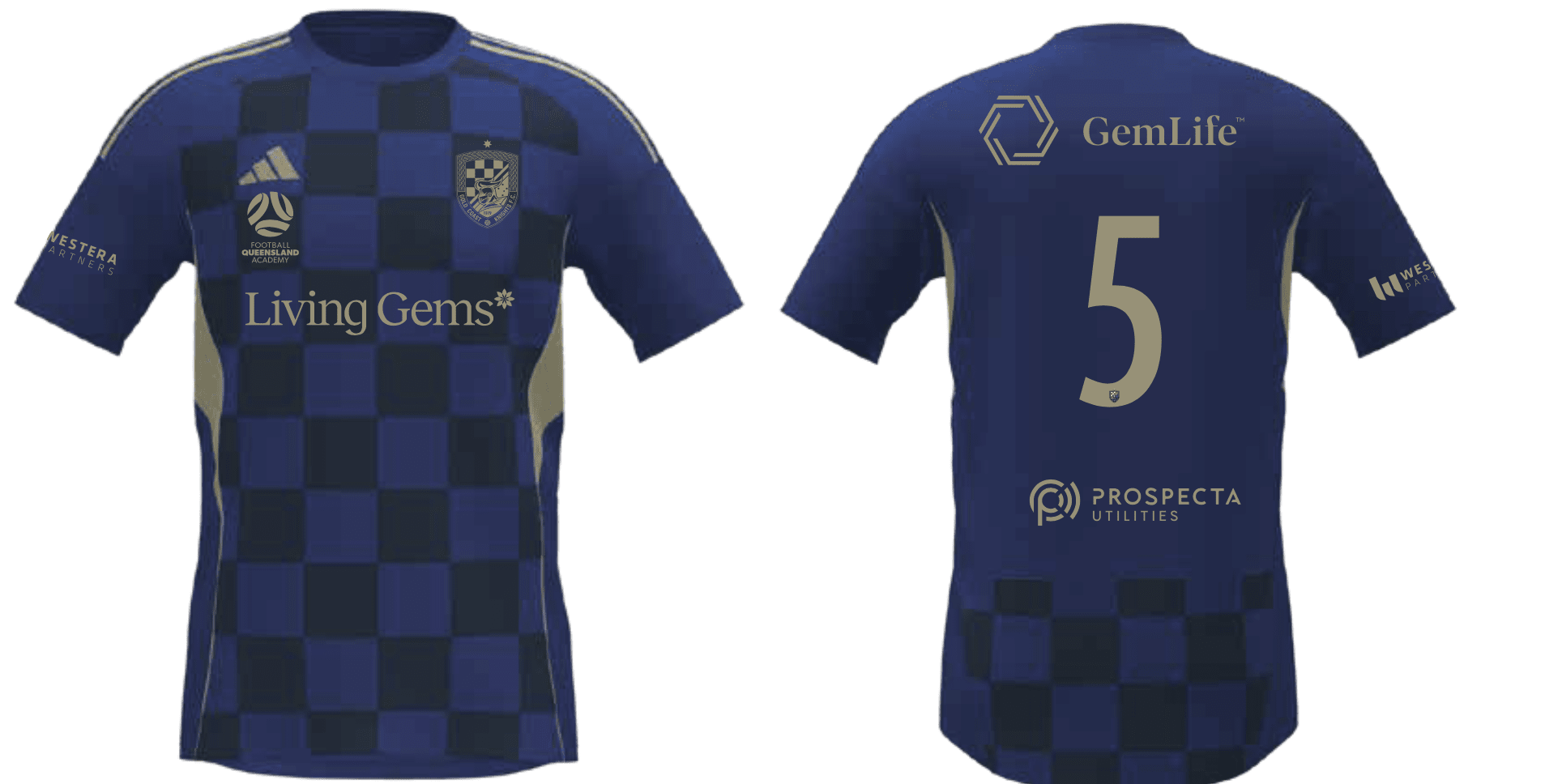 GOLD COAST KNIGHTS Youth Tiro 25 Away Jersey (JD7358-477-2246) GOLD COAST KNIGHTS 2 Adidas Club Zone