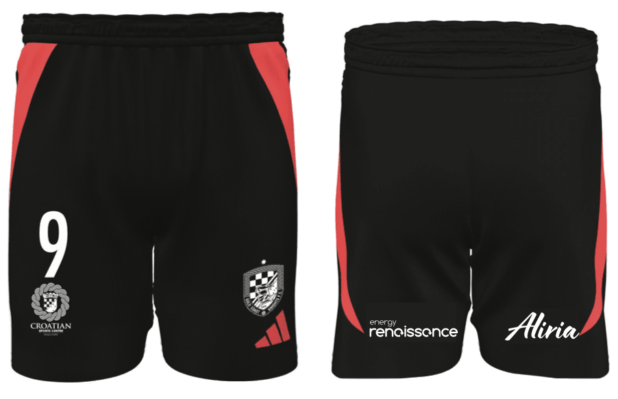 GOLD COAST KNIGHTS Women's Tiro 24 Training Shorts (JI6946-061-2246) GOLD COAST KNIGHTS 2 Adidas Club Zone