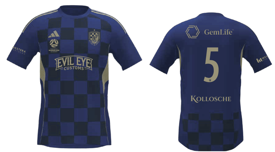 GOLD COAST KNIGHTS Youth Tiro 25 Away Jersey (JD7358-477-2246-A11) Apparel Adidas Club Zone
