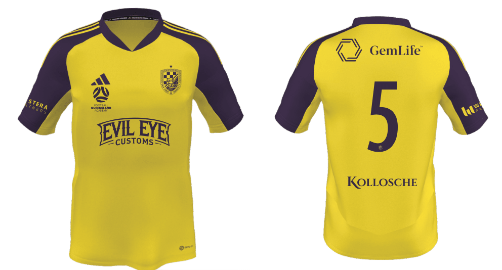 GOLD COAST KNIGHTS Men's Condivo Home Goalkeeper Jersey (HB5395-755-2246-A11) Apparel Adidas Club Zone