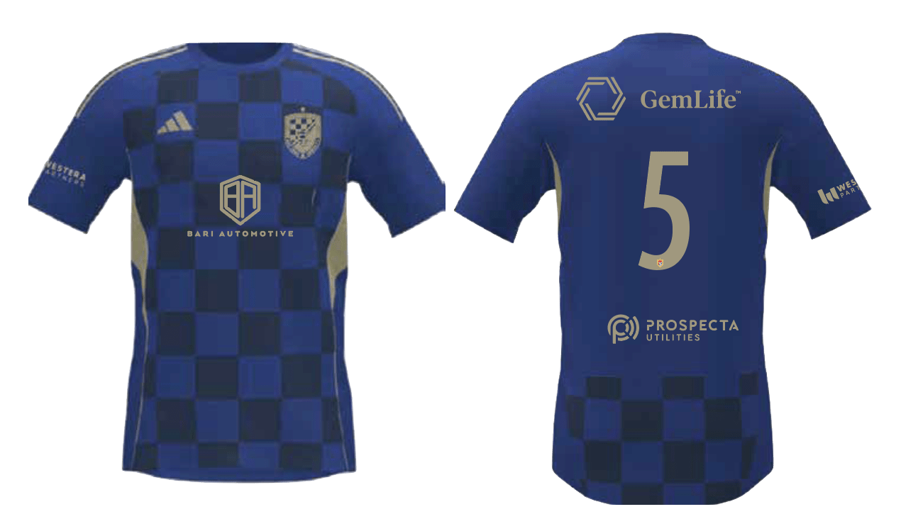 GOLD COAST KNIGHTS Youth Tiro 25 Away Jersey (JD7358-477-2246-A9) Apparel Adidas Club Zone