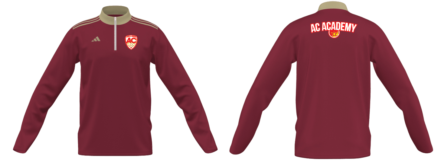 AC FOOTBALL ACADEMY Youth Entrada 22 Training Top (IA0429-617-2464) AC FOOTBALL ACADEMY Adidas Club Zone