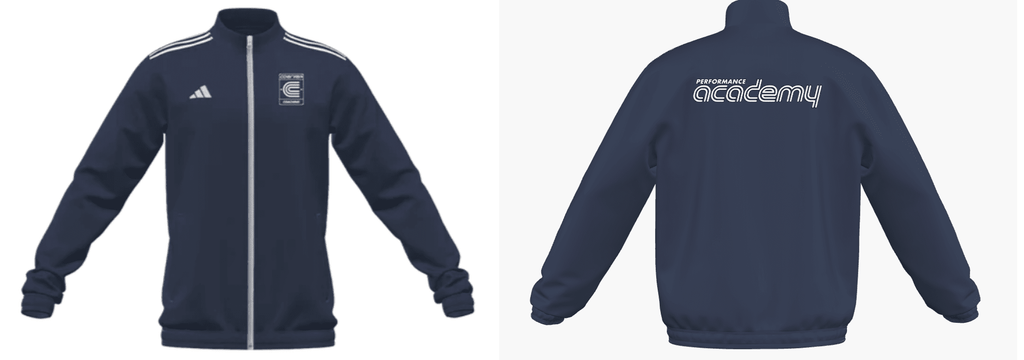 COERVER COACHING PERFORMANCE ACADEMY  Entrada 22 Men's Track Jacket (IA0416-NAVY)