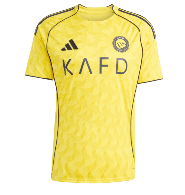 Al Nassr FC 25/26 Home Jersey #Ronaldo7 (JN7982) Apparel Adidas