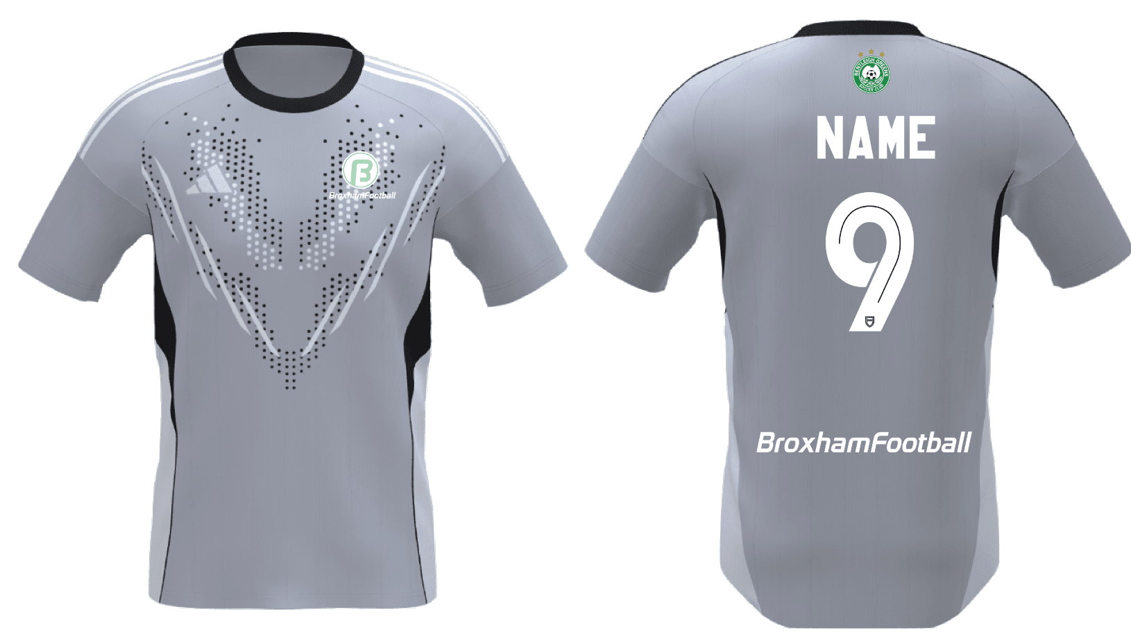BROXHAM FOOTBALL Youth Tiro 25 Competition Jersey (JD7361-901-2386) BROXHAM FOOTBALL Adidas Club Zone
